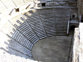 Obraz premium miniature of aspendos