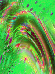 abstract multicoloured wavy background
