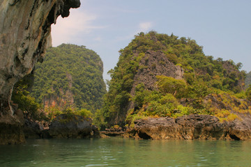 Fototapeta na wymiar lagoon near to phuket