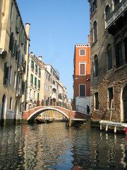Fototapeta na wymiar the canals of venice