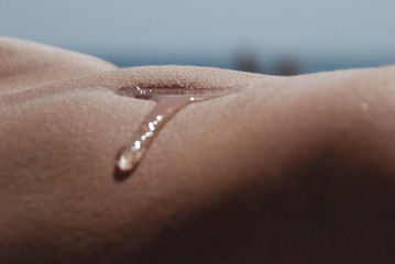 wasser im bauchnabel