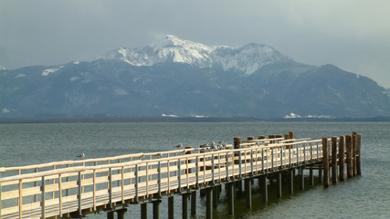 steg im chiemssee