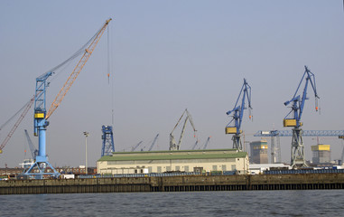 Fototapeta premium hambuger hafen