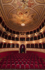 Naklejka premium old theatre venue