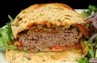 hamburger half