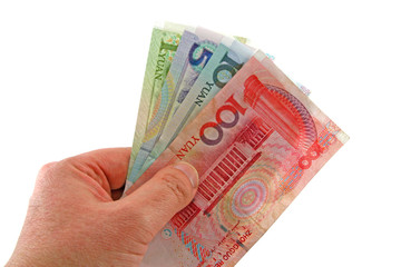 the chinese currency being revaluing