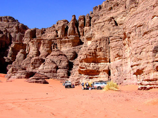 bivouac dans le désert © Emmanuelle Combaud