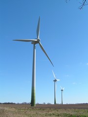 Fototapeta premium windräder und windkraft