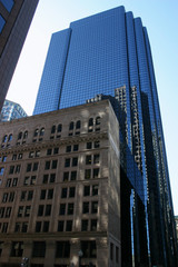Fototapeta na wymiar boston skyscraper