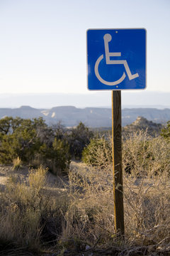 handicap sign