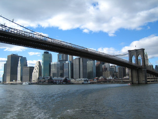 brooklyn bridge and new york city