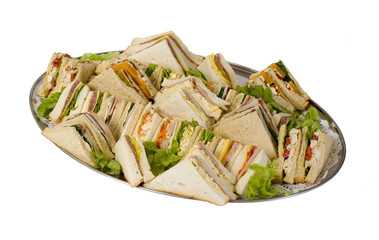sandwich catering platter