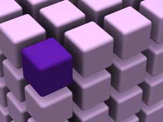 Fototapeta premium many blocks