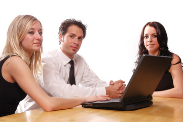 Obraz premium business team concept