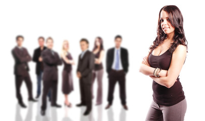 Obraz premium business team concept