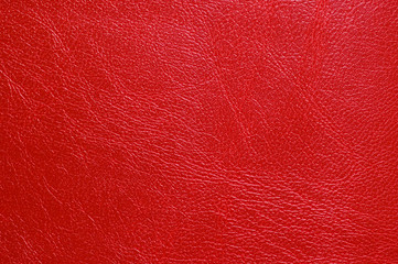 red  leatherette texture