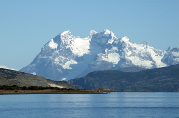 Fototapeta na wymiar Chilijskie krajobraz
