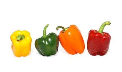multicolored paprika