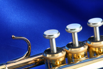 Fototapeta premium trumpet valves