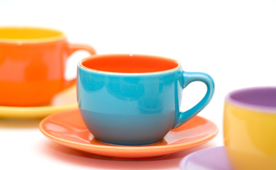 colourfull coffee cups