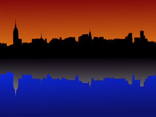 Fototapeta premium midtown manhattan new york city