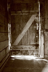 vieille porte rustique