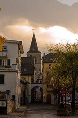 Obraz premium street in switzerland