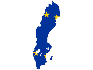 map of sweden