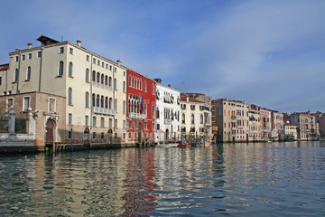 canal grande of venice italy