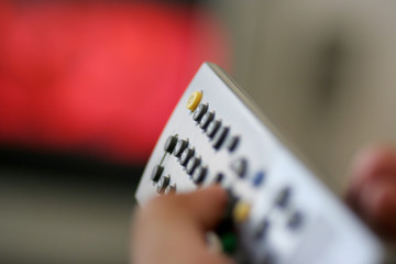 remote and tv