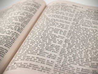 Obraz premium alte bibel