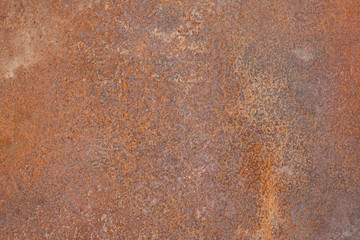 grunge rusty brown metal surface