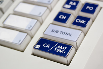 close up cash register