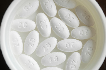 white pills