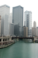Obraz premium chicago high rises