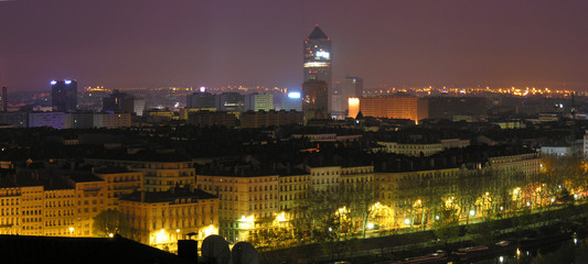 lyon, la nuit