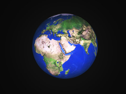 earth 3d photo