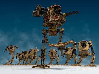 mechanical warriors