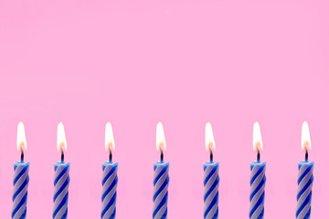 birthday candles border