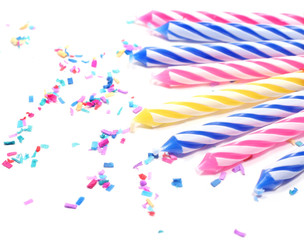 Obraz premium birthday candles