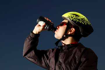 biking