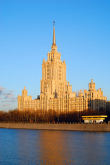 skyscraper in moscow