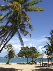 plage de sable blanc