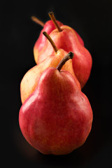 red pears