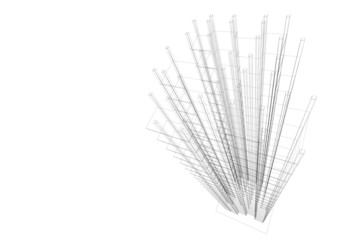 architectural abstraction-wireframe