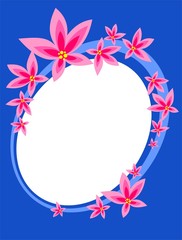 pink flowers background