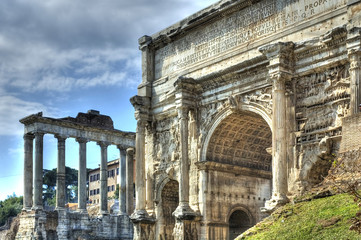Fototapeta premium forum romanum 4