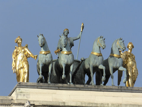 quadrige de l'arc de triomphe du carrousel