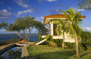 idyllic tropical retreat