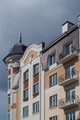 building with balconies